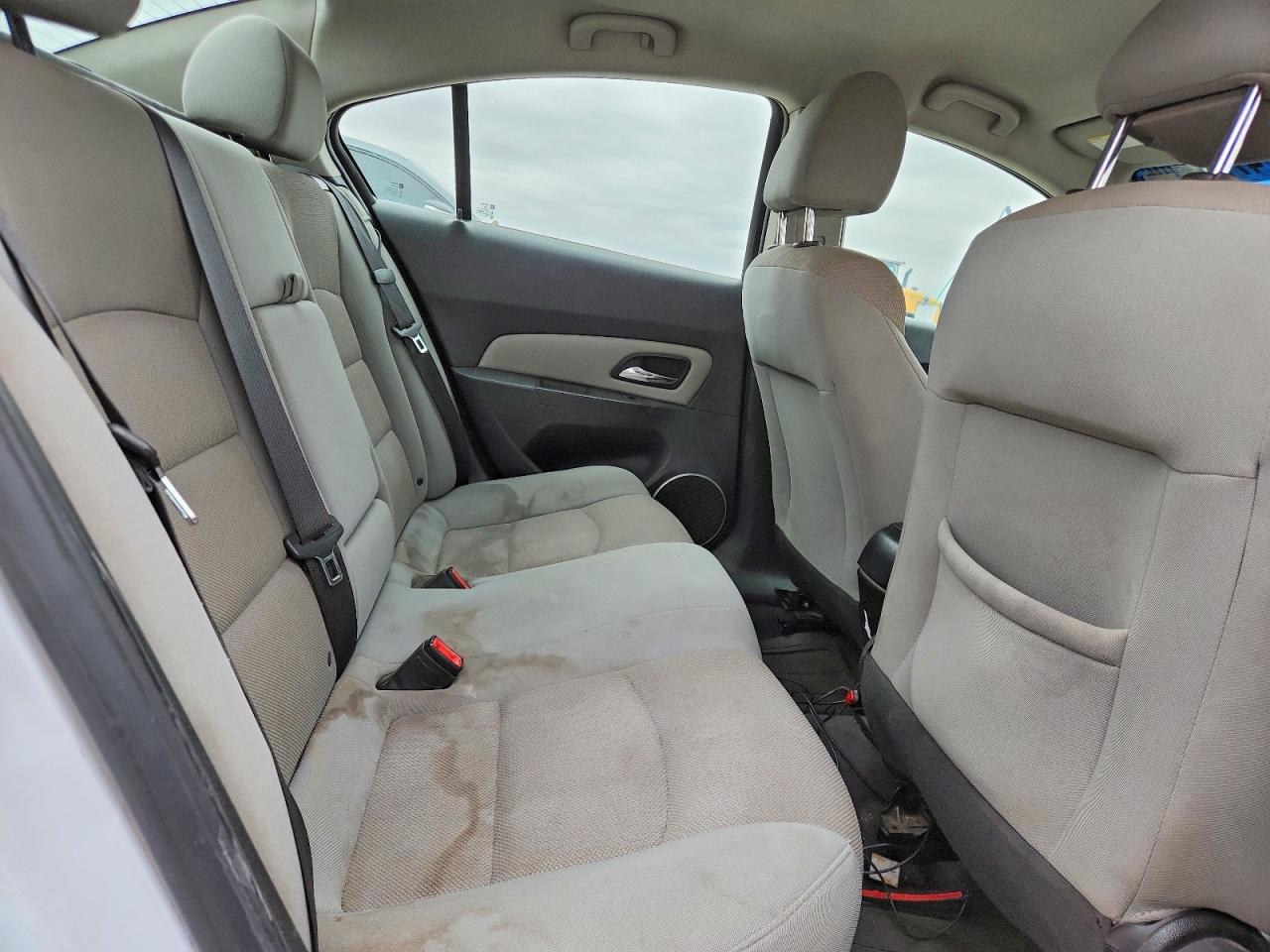 2012 Chevrolet Cruze Lt White vin: 1G1PF5SC6C7251966