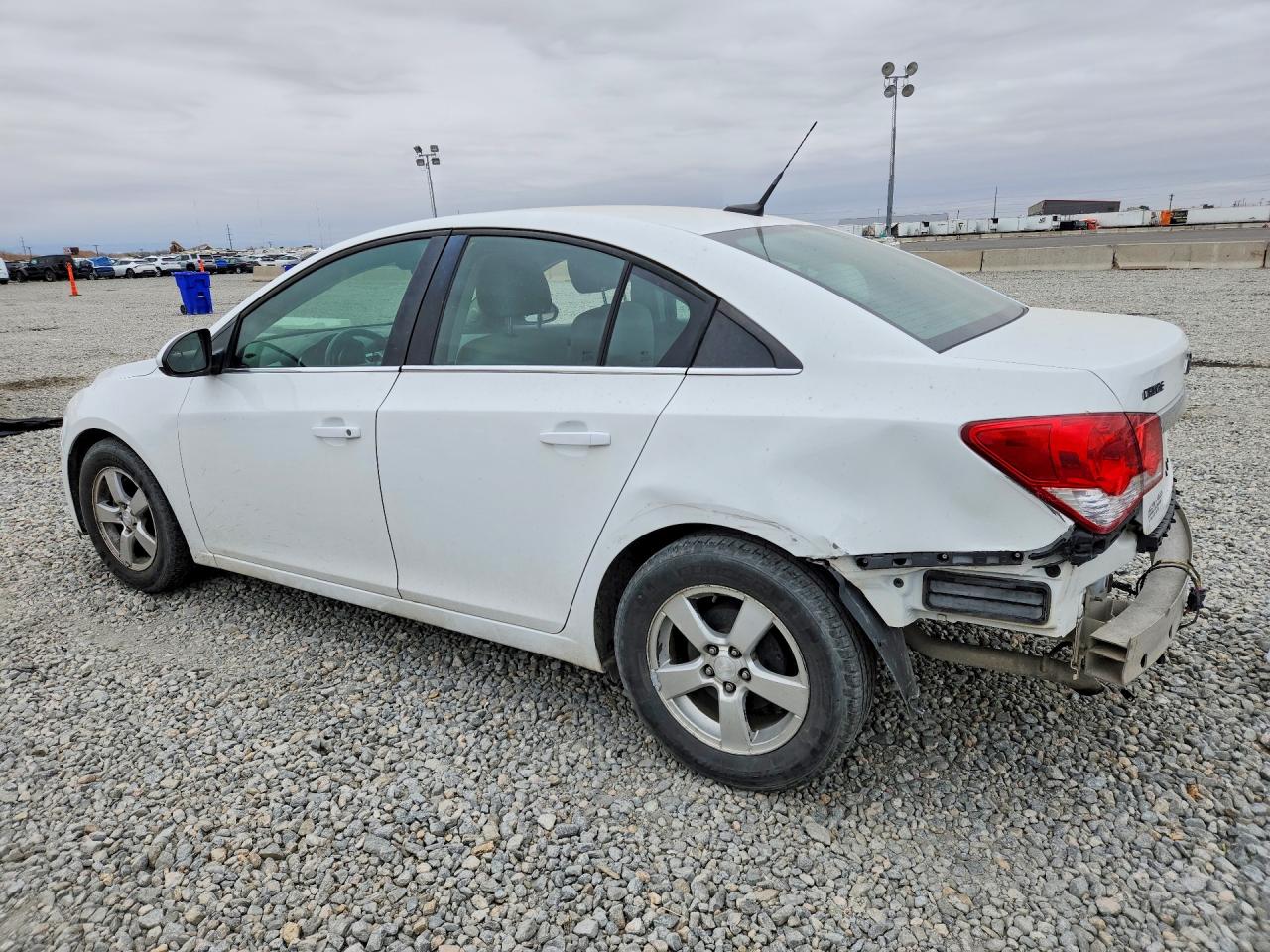 2012 Chevrolet Cruze Lt White vin: 1G1PF5SC6C7251966
