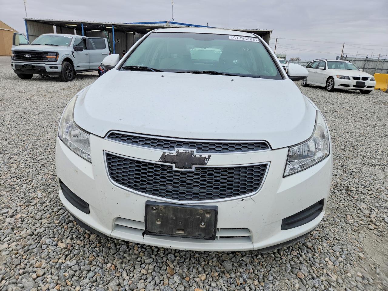 2012 Chevrolet Cruze Lt White vin: 1G1PF5SC6C7251966