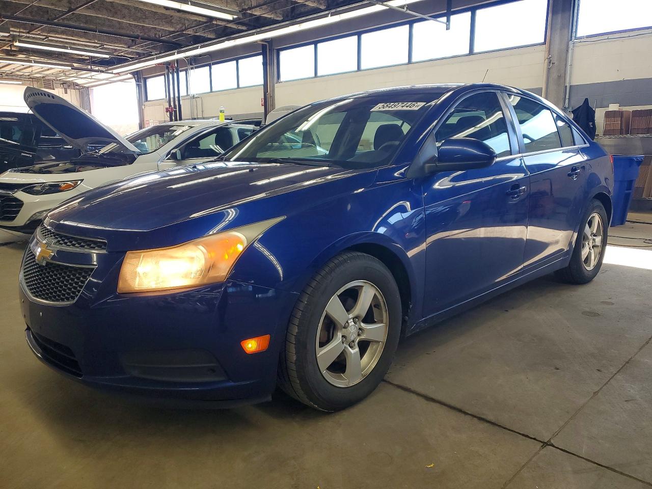 2012 Chevrolet Cruze Lt Blue vin: 1G1PF5SC6C7288256