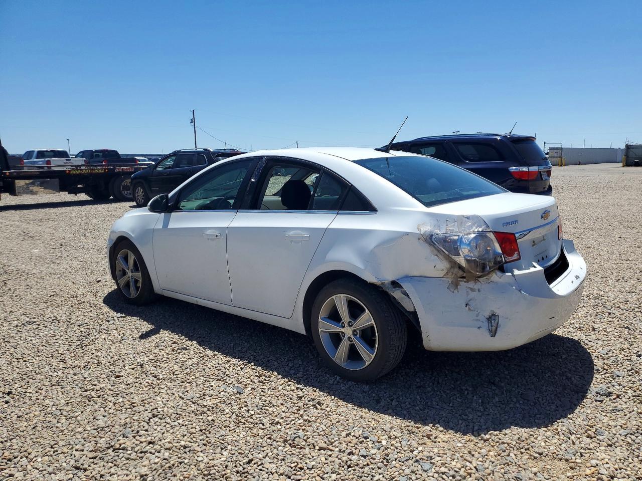 2012 Chevrolet Cruze Lt White vin: 1G1PF5SC6C7382203