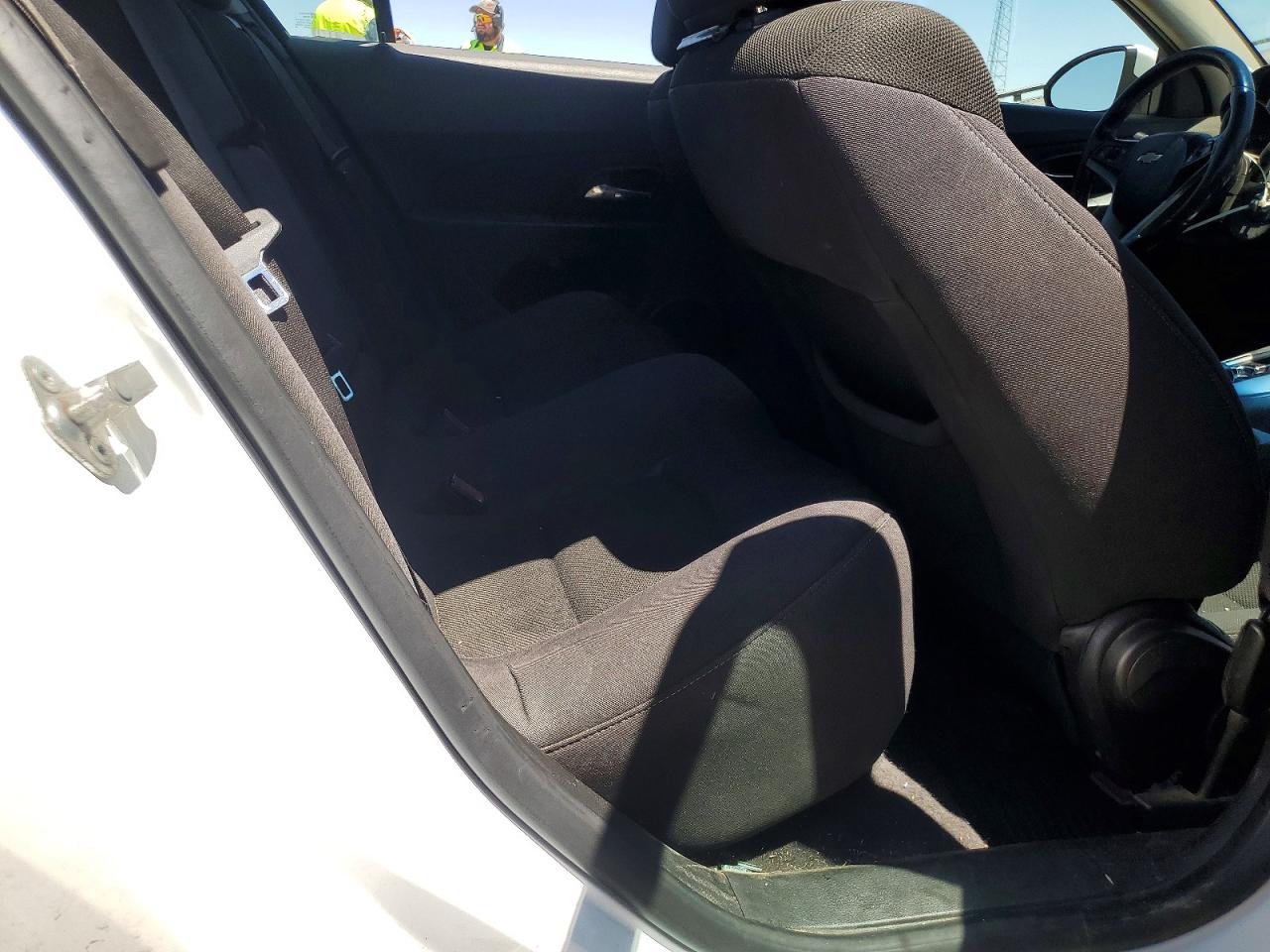 2012 Chevrolet Cruze Lt White vin: 1G1PF5SC6C7382203