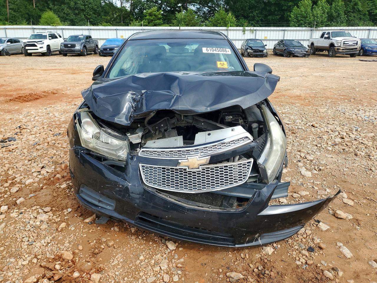 2012 Chevrolet Cruze Lt Black vin: 1G1PF5SC7C7105253