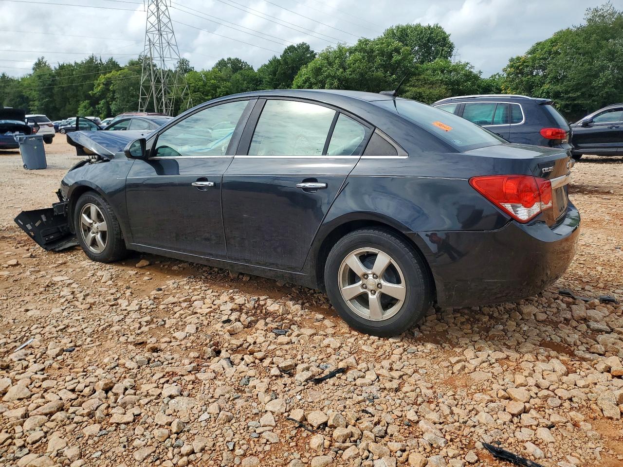 2012 Chevrolet Cruze Lt Black vin: 1G1PF5SC7C7105253
