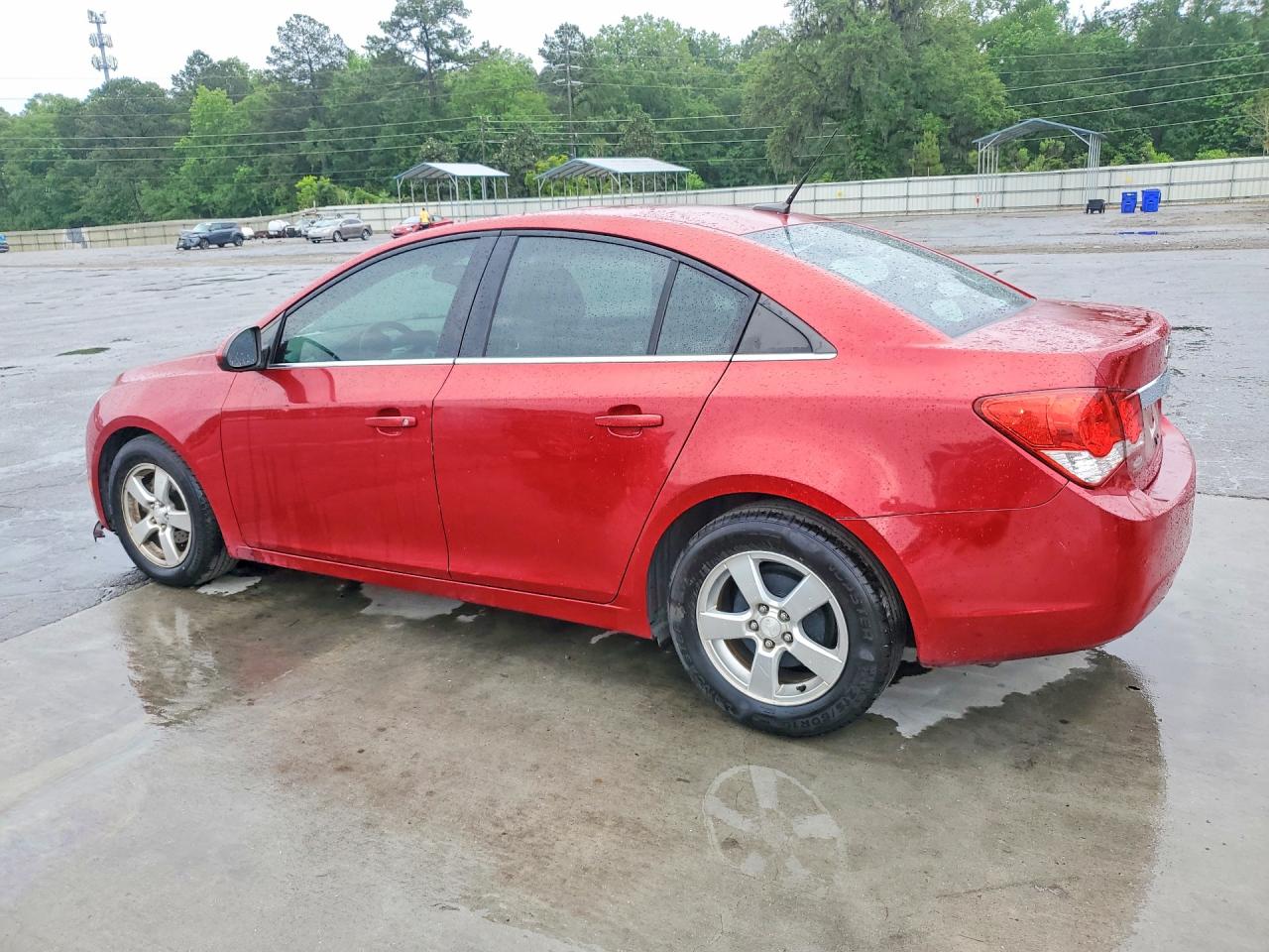 2012 Chevrolet Cruze Lt Red vin: 1G1PF5SC7C7140567