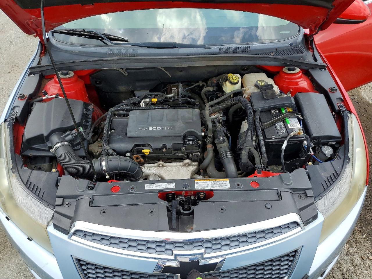 2012 Chevrolet Cruze Lt Red vin: 1G1PF5SC7C7168692