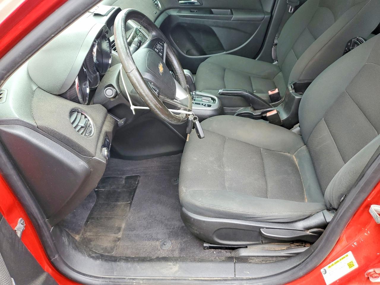2012 Chevrolet Cruze Lt Red vin: 1G1PF5SC7C7168692
