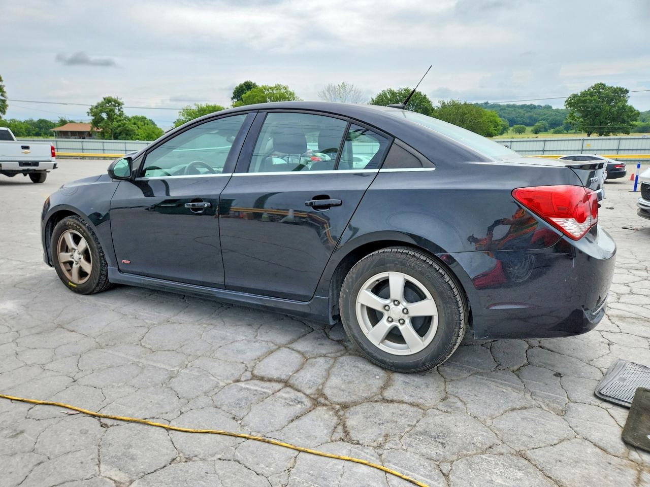 2012 Chevrolet Cruze Lt Black vin: 1G1PF5SC7C7277816