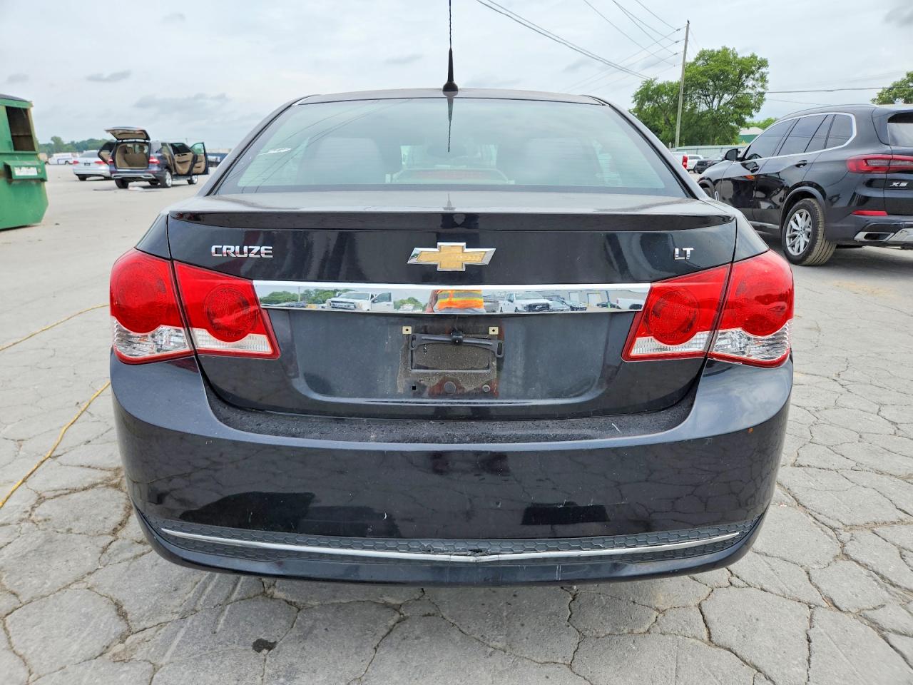 2012 Chevrolet Cruze Lt Black vin: 1G1PF5SC7C7277816
