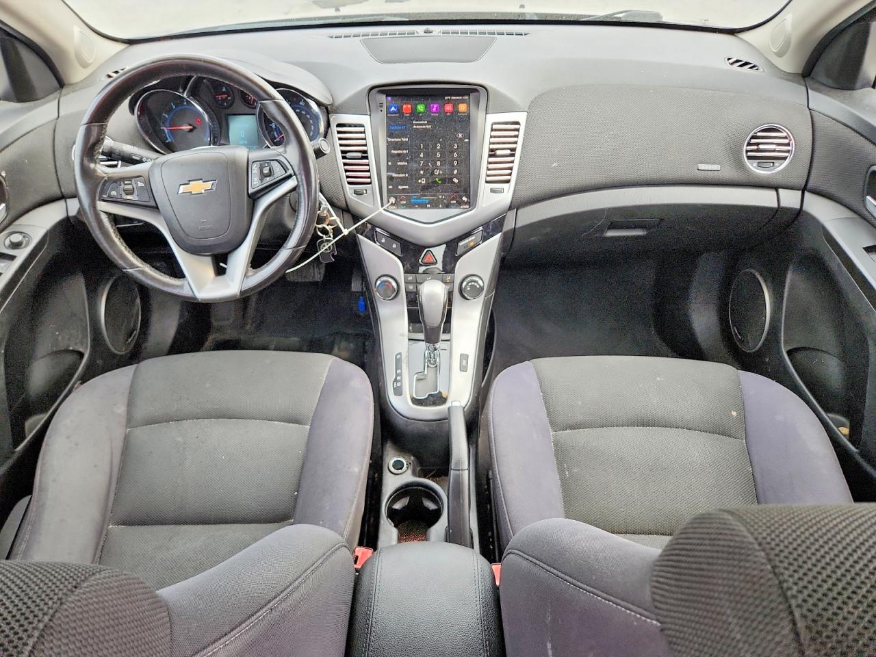 2012 Chevrolet Cruze Lt Black vin: 1G1PF5SC7C7277816