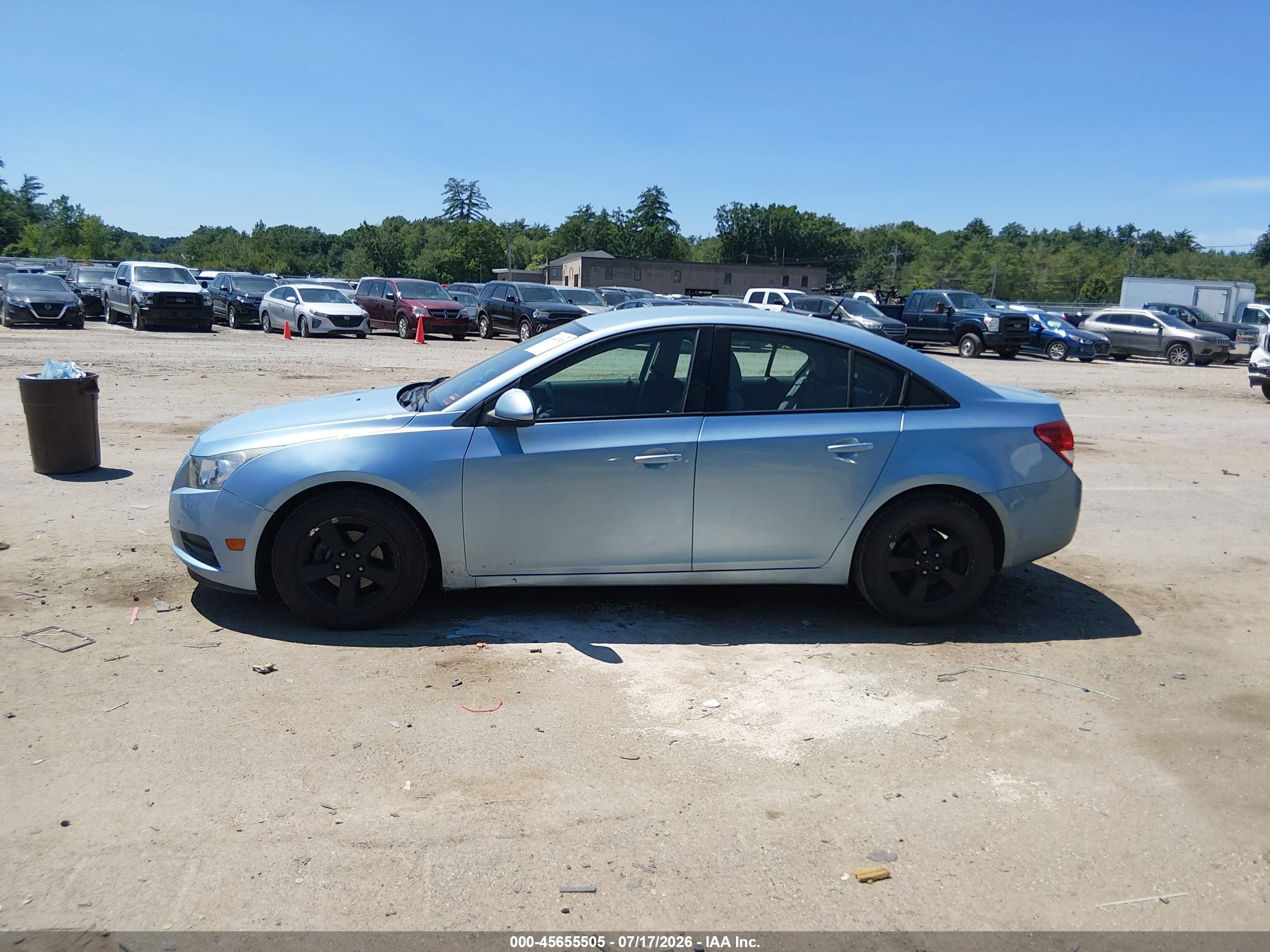 2012 Chevrolet Cruze 1lt Синий vin: 1G1PF5SC7C7317070