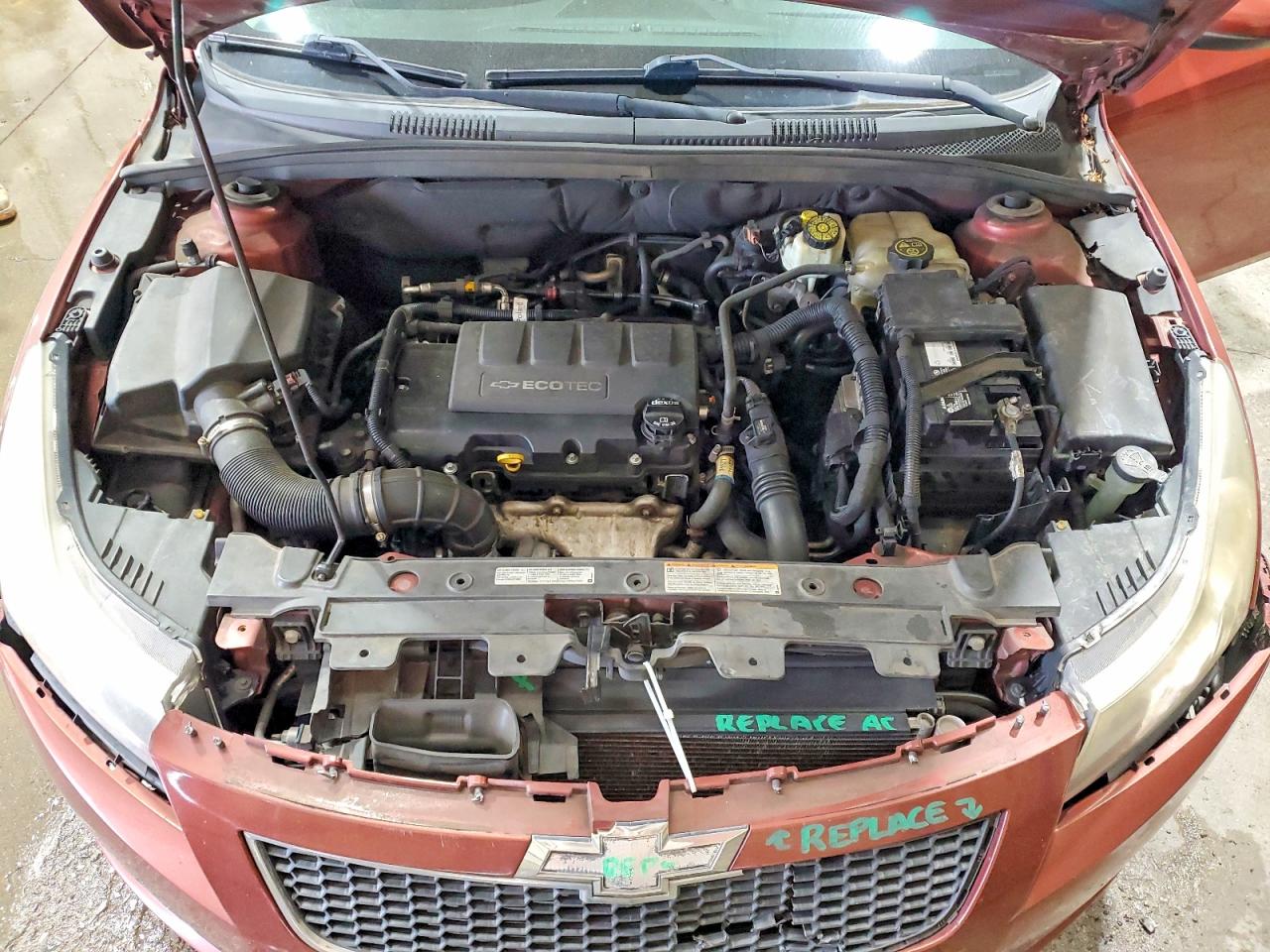 2012 Chevrolet Cruze Lt Brown vin: 1G1PF5SC7C7330983