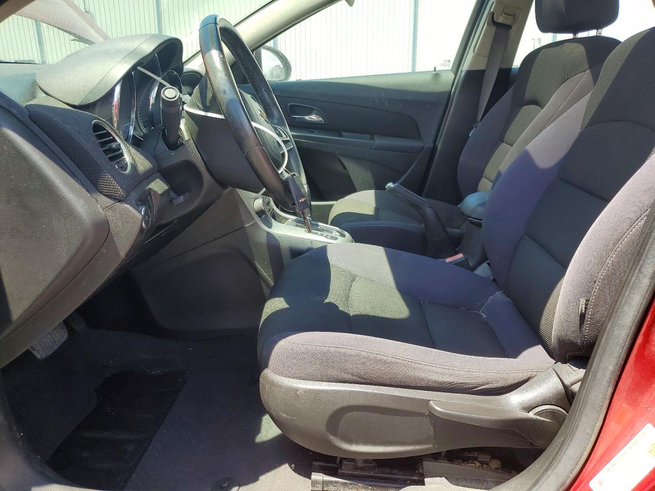 2012 Chevrolet Cruze Lt Burgundy vin: 1G1PF5SC7C7363174