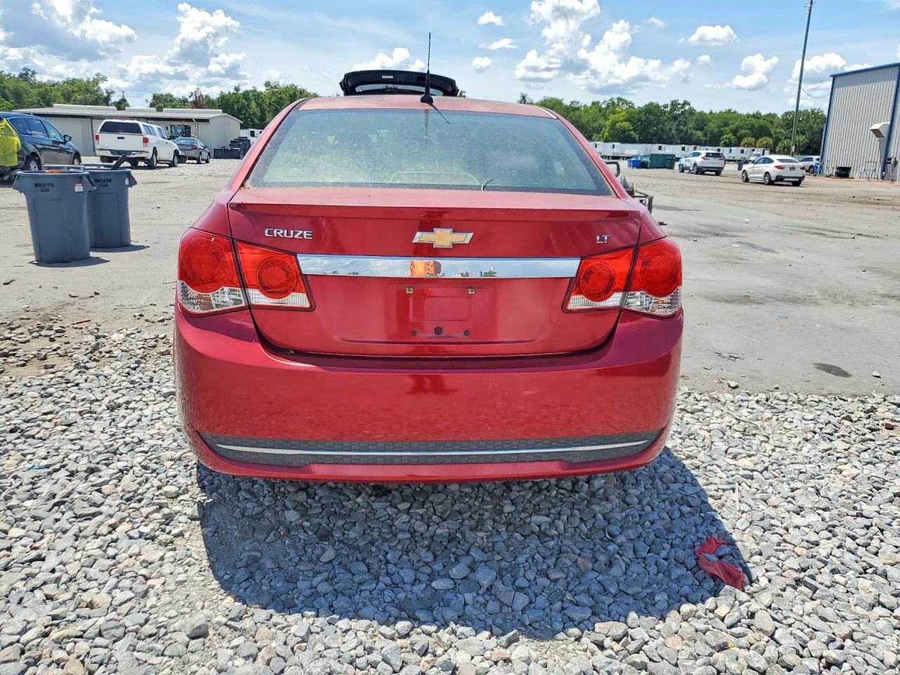 2012 Chevrolet Cruze Lt Burgundy vin: 1G1PF5SC7C7363174