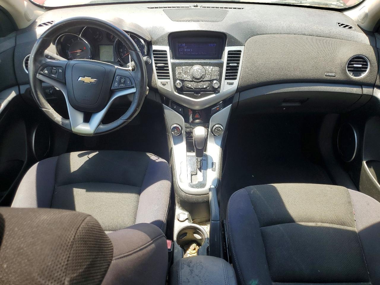 2012 Chevrolet Cruze Lt Burgundy vin: 1G1PF5SC7C7363174