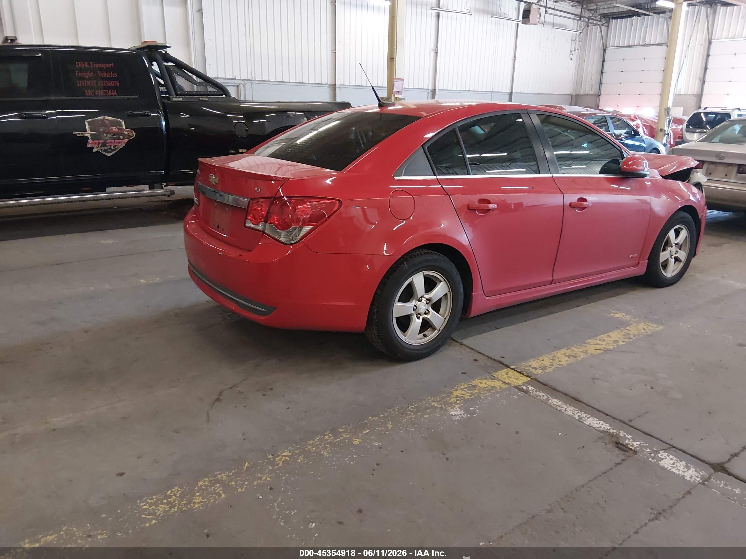 2012 Chevrolet Cruze 1lt Красный vin: 1G1PF5SC7C7375583