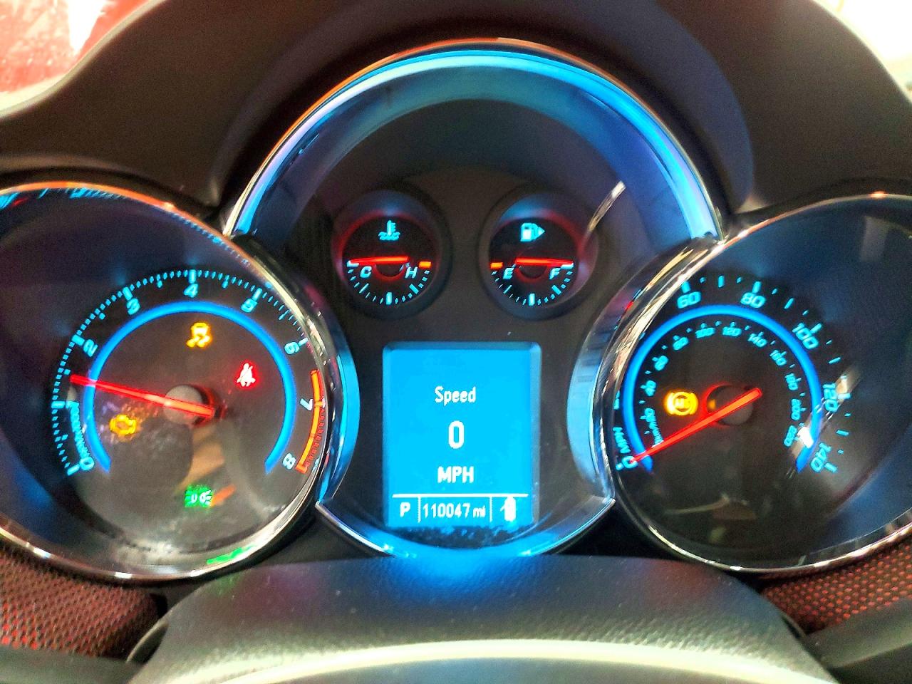 2012 Chevrolet Cruze Lt Красный vin: 1G1PF5SC8C7170371