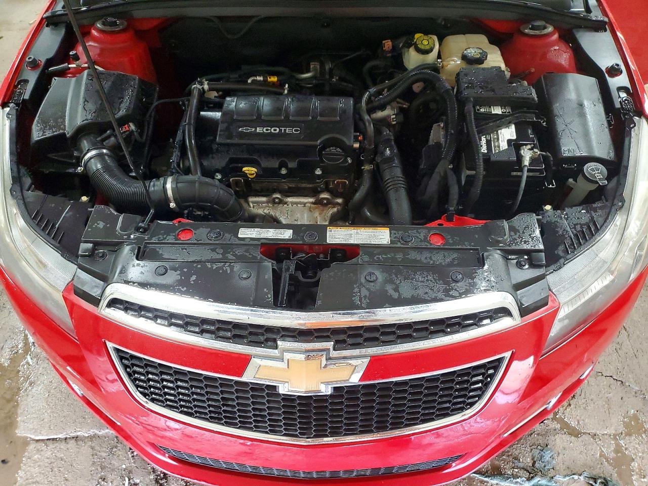 2012 Chevrolet Cruze Lt Красный vin: 1G1PF5SC8C7170371