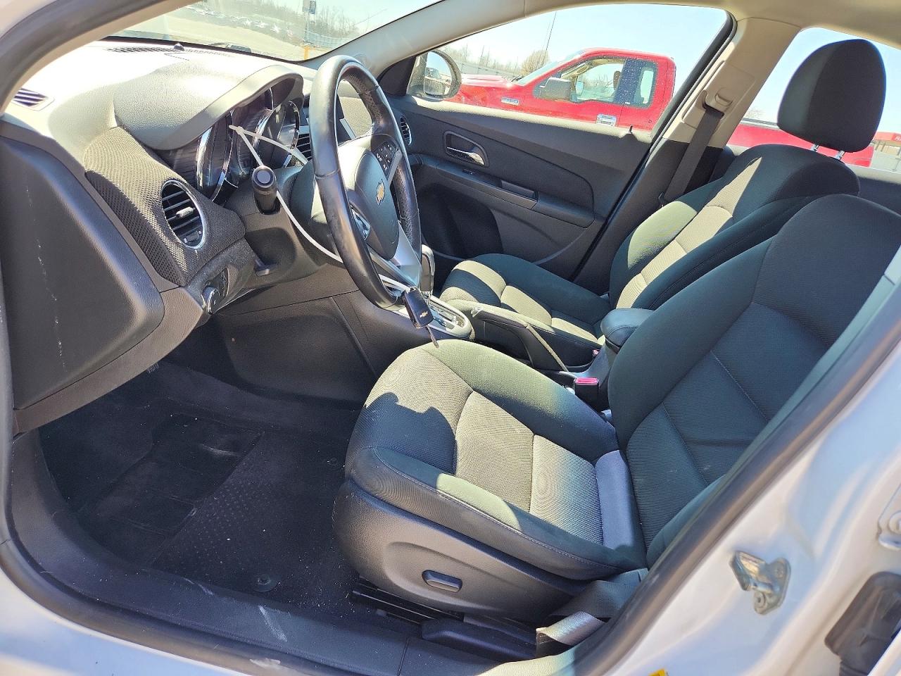 2012 Chevrolet Cruze Lt White vin: 1G1PF5SC8C7183394