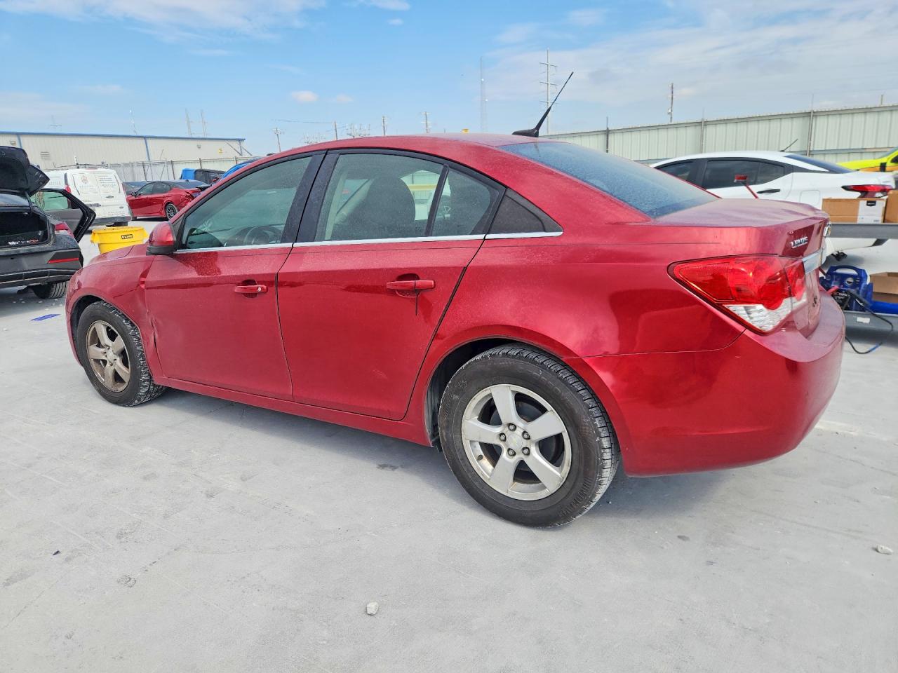 2012 Chevrolet Cruze Lt Red vin: 1G1PF5SC8C7191365
