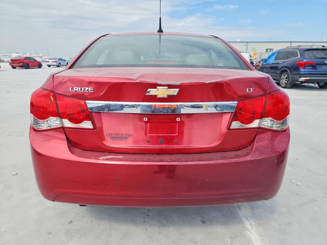 2012 Chevrolet Cruze Lt Red vin: 1G1PF5SC8C7191365