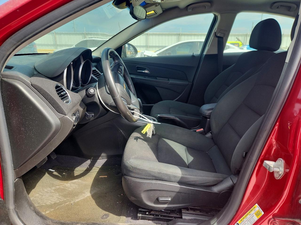 2012 Chevrolet Cruze Lt Red vin: 1G1PF5SC8C7191365