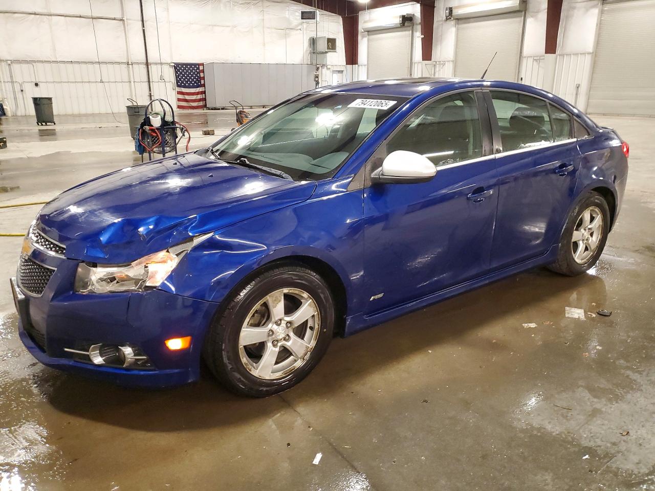 2012 Chevrolet Cruze Lt Blue vin: 1G1PF5SC8C7191849