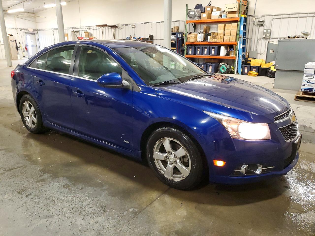 2012 Chevrolet Cruze Lt Blue vin: 1G1PF5SC8C7191849