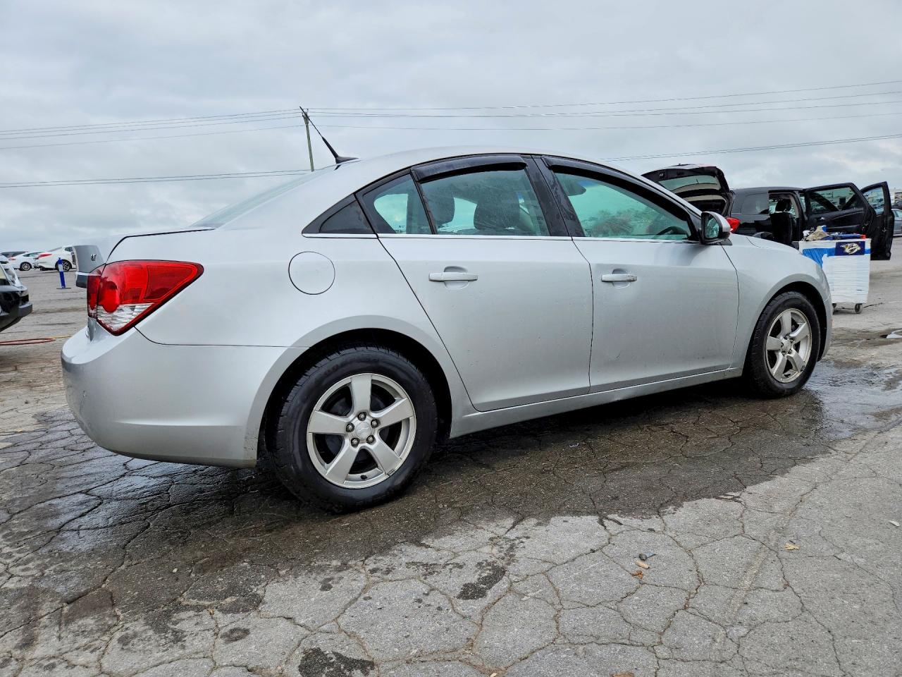 2012 Chevrolet Cruze Lt Silver vin: 1G1PF5SC8C7261365