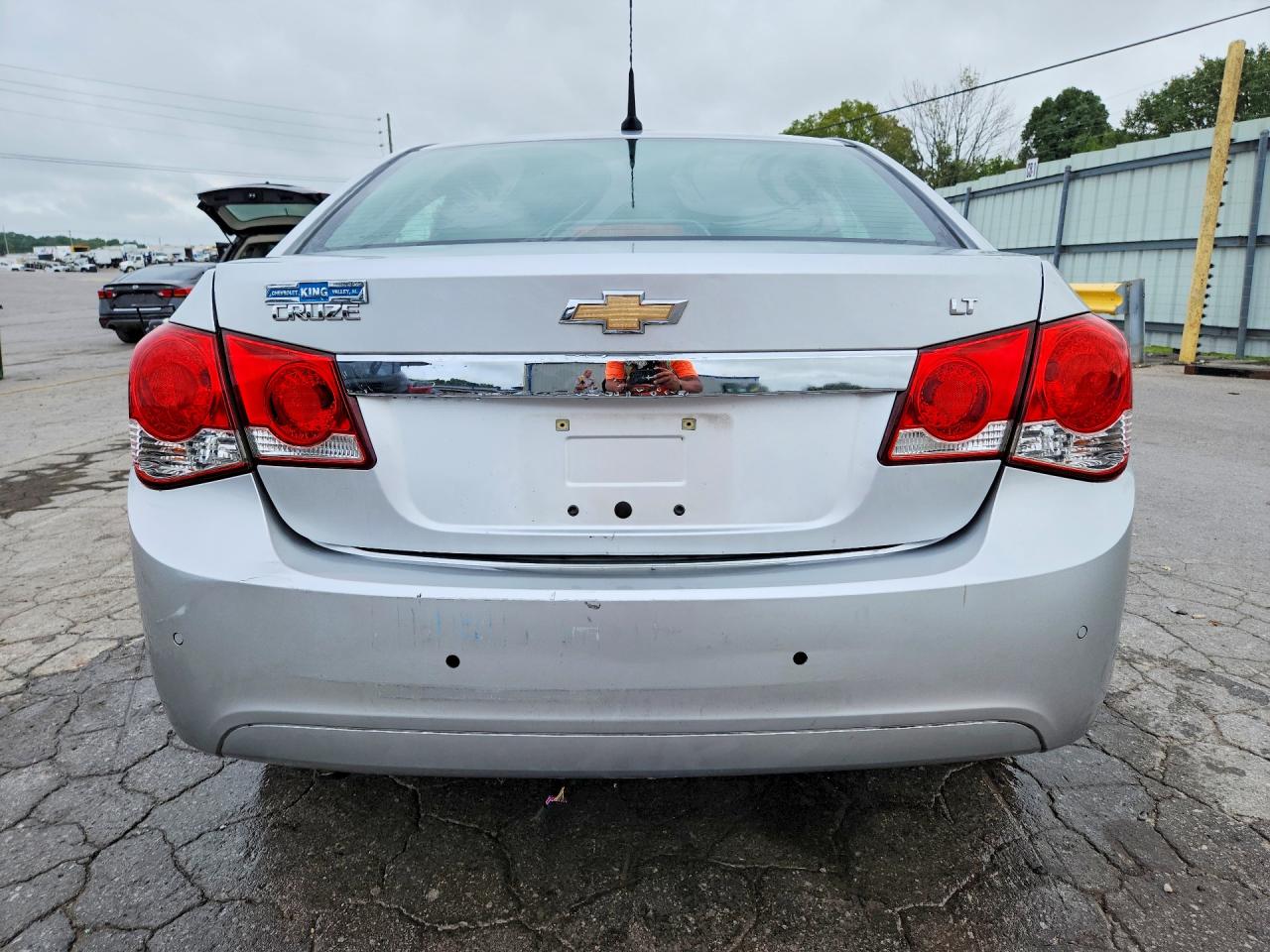 2012 Chevrolet Cruze Lt Silver vin: 1G1PF5SC8C7261365