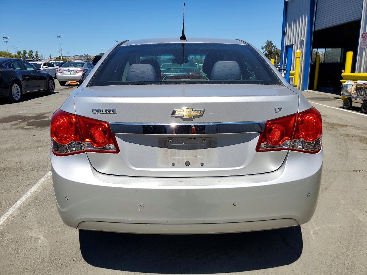2012 Chevrolet Cruze Silver vin: 1G1PF5SC8C7285259
