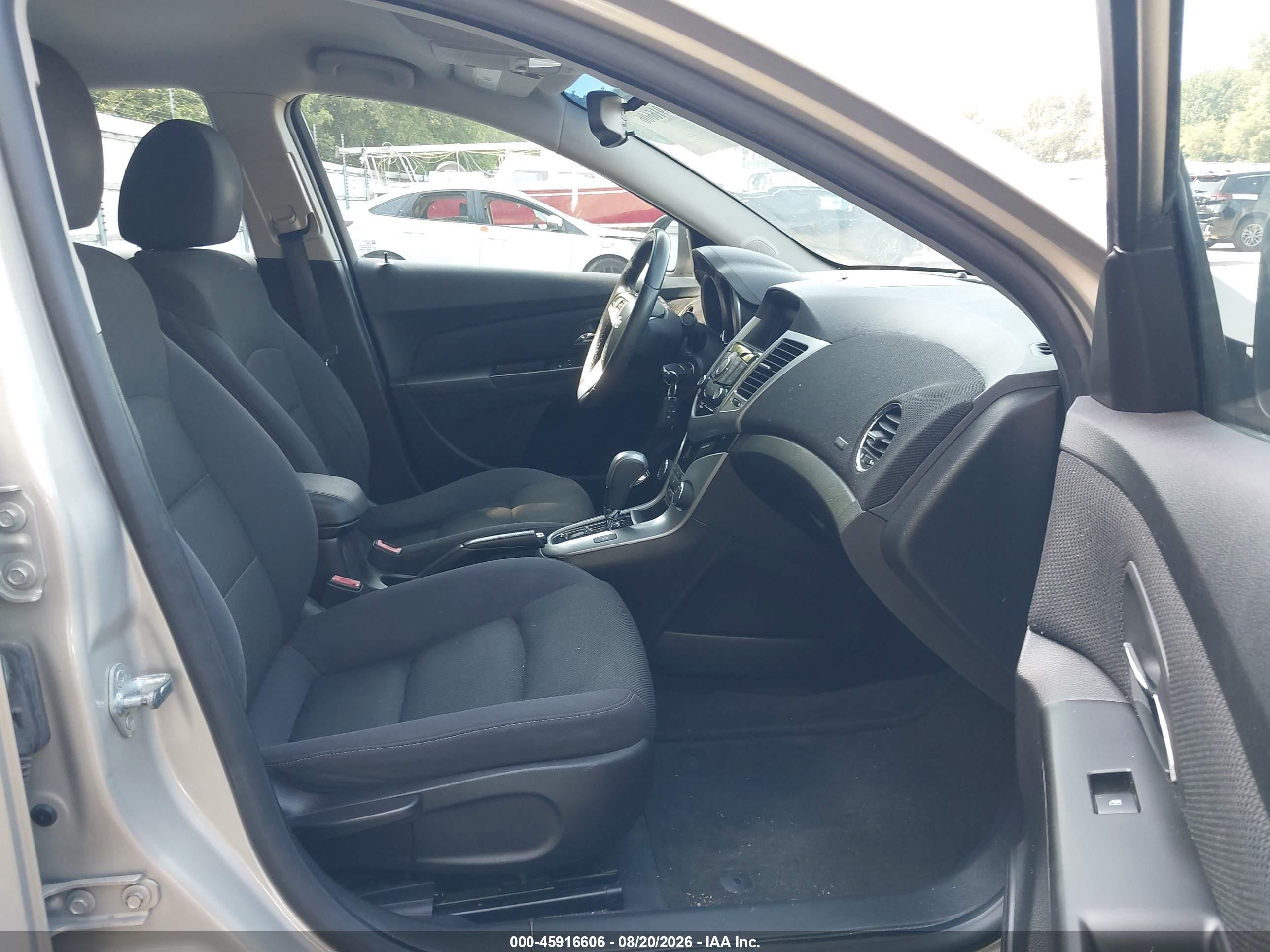 2012 Chevrolet Cruze 1lt Champagne vin: 1G1PF5SC8C7290560