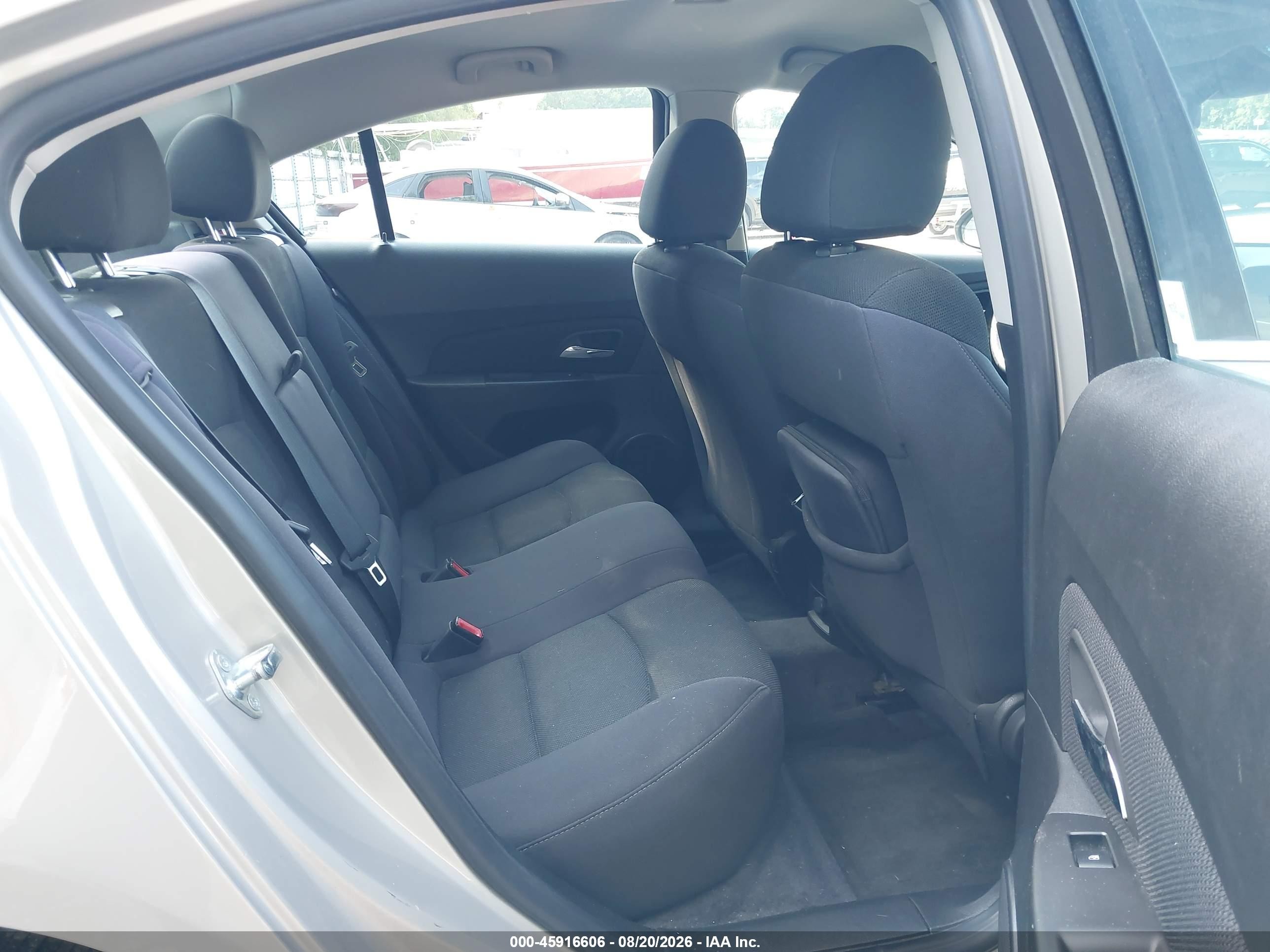 2012 Chevrolet Cruze 1lt Champagne vin: 1G1PF5SC8C7290560