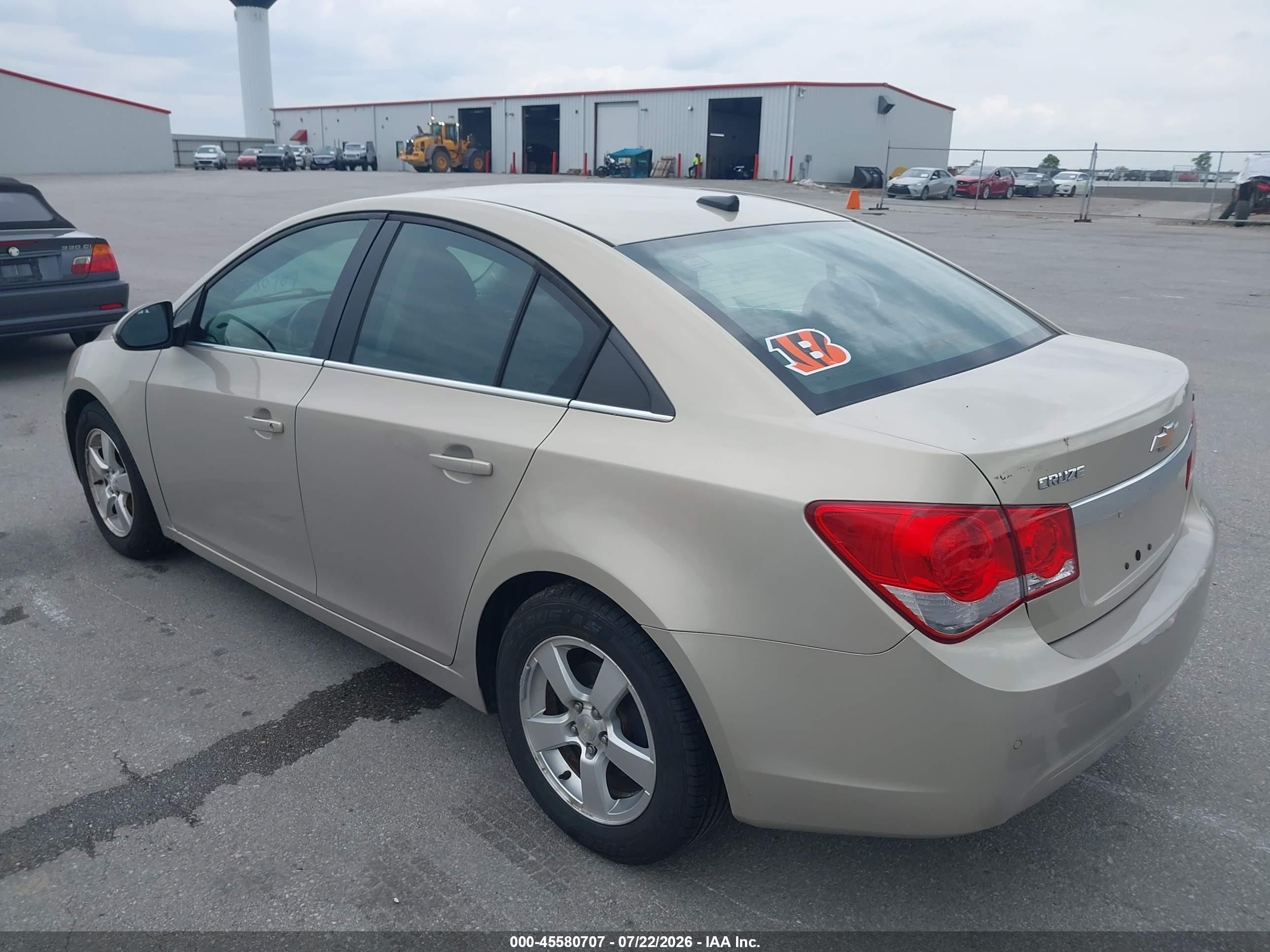 2012 Chevrolet Cruze 1lt Золотой vin: 1G1PF5SC8C7296276