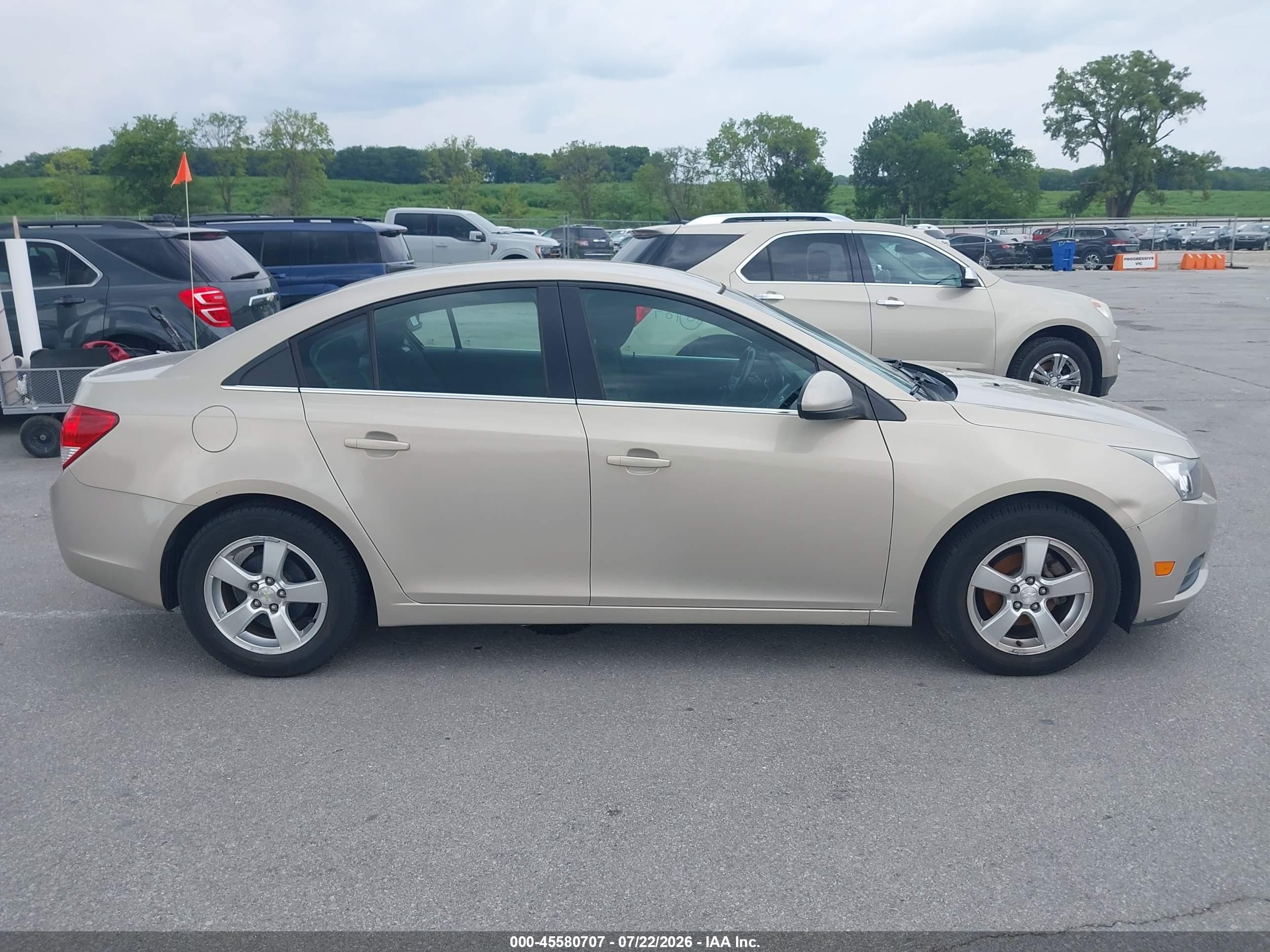 2012 Chevrolet Cruze 1lt Золотой vin: 1G1PF5SC8C7296276