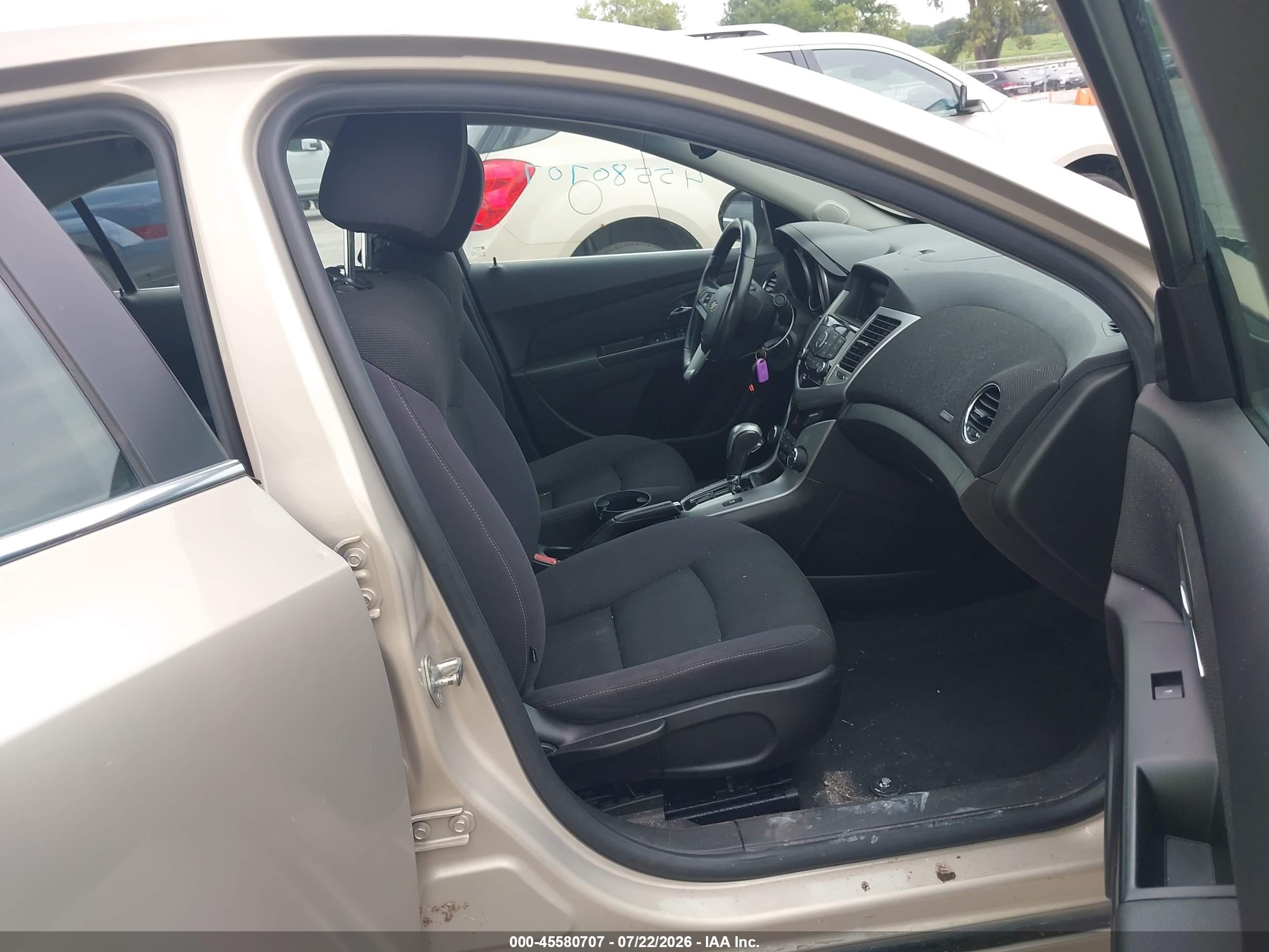 2012 Chevrolet Cruze 1lt Золотой vin: 1G1PF5SC8C7296276