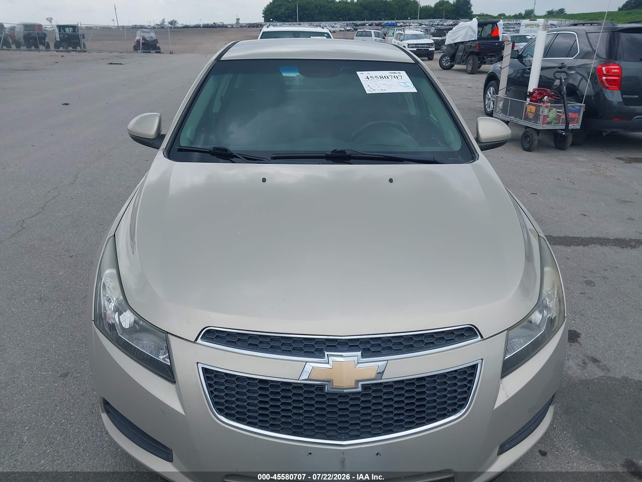 2012 Chevrolet Cruze 1lt Золотой vin: 1G1PF5SC8C7296276