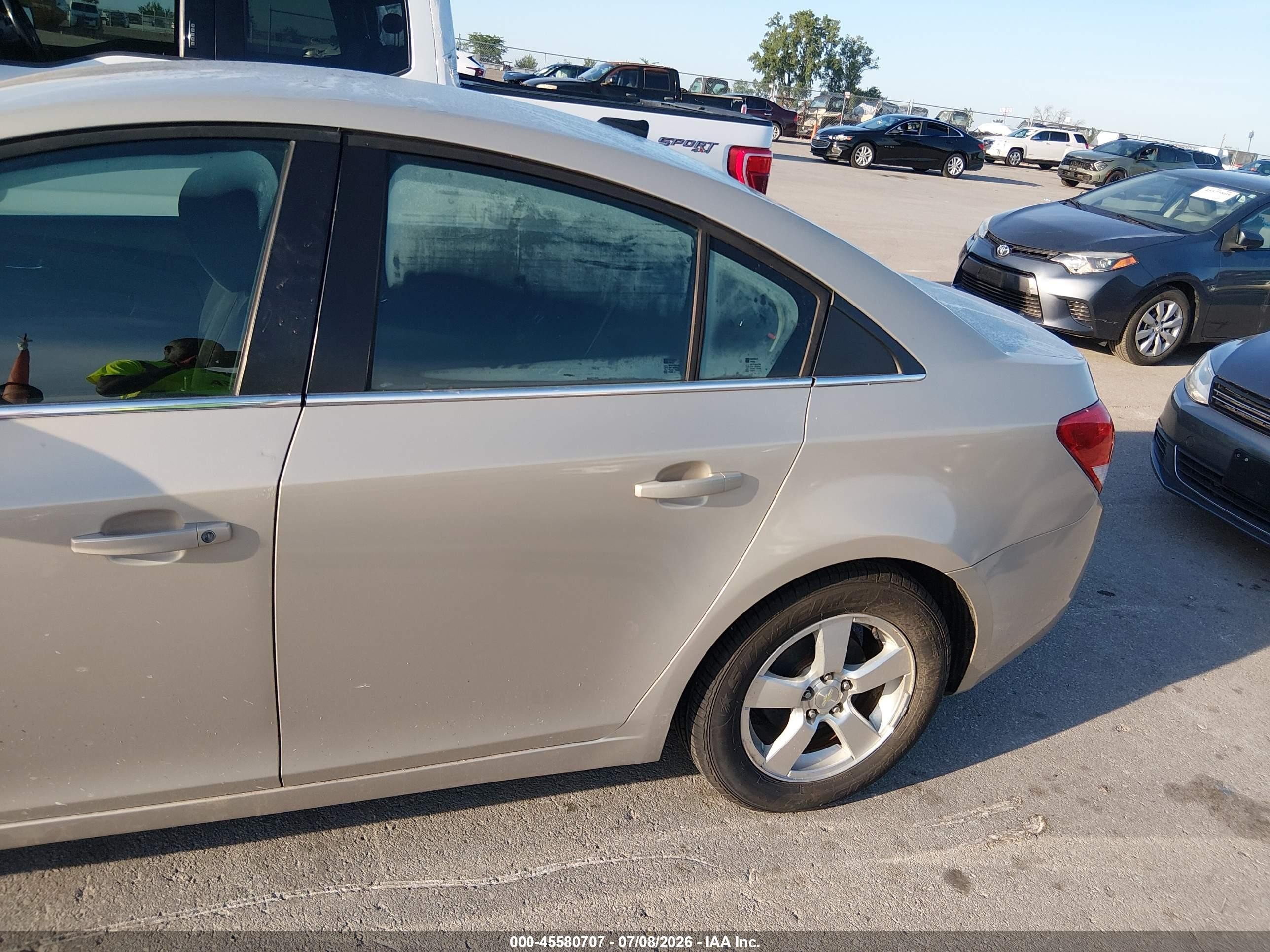 2012 Chevrolet Cruze 1lt Золотой vin: 1G1PF5SC8C7296276