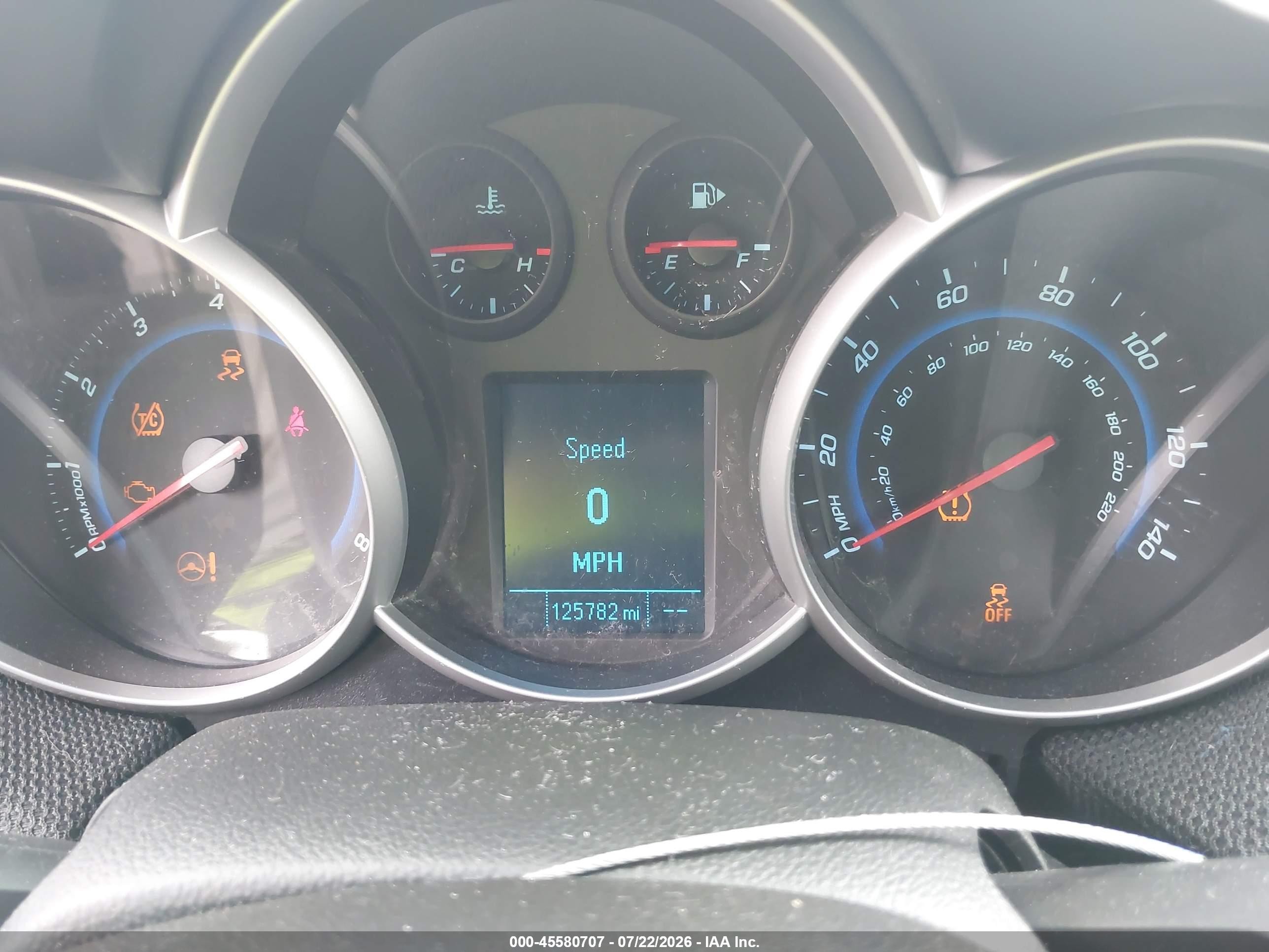 2012 Chevrolet Cruze 1lt Золотой vin: 1G1PF5SC8C7296276