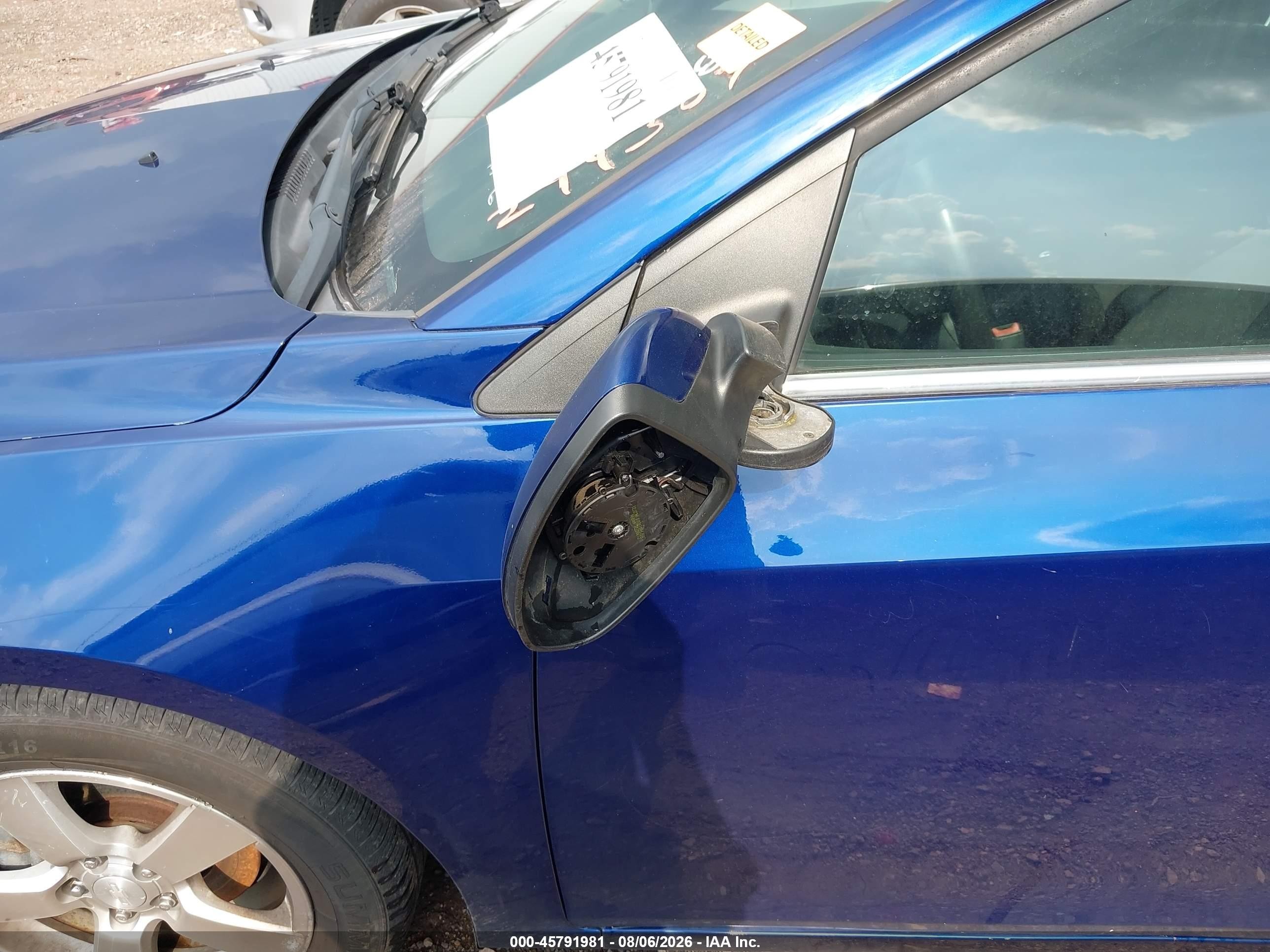 2012 Chevrolet Cruze 1lt Синий vin: 1G1PF5SC8C7299307