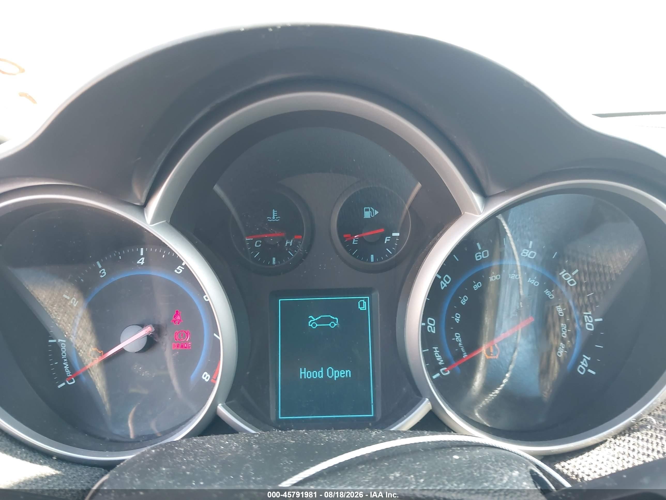 2012 Chevrolet Cruze 1lt Синий vin: 1G1PF5SC8C7299307