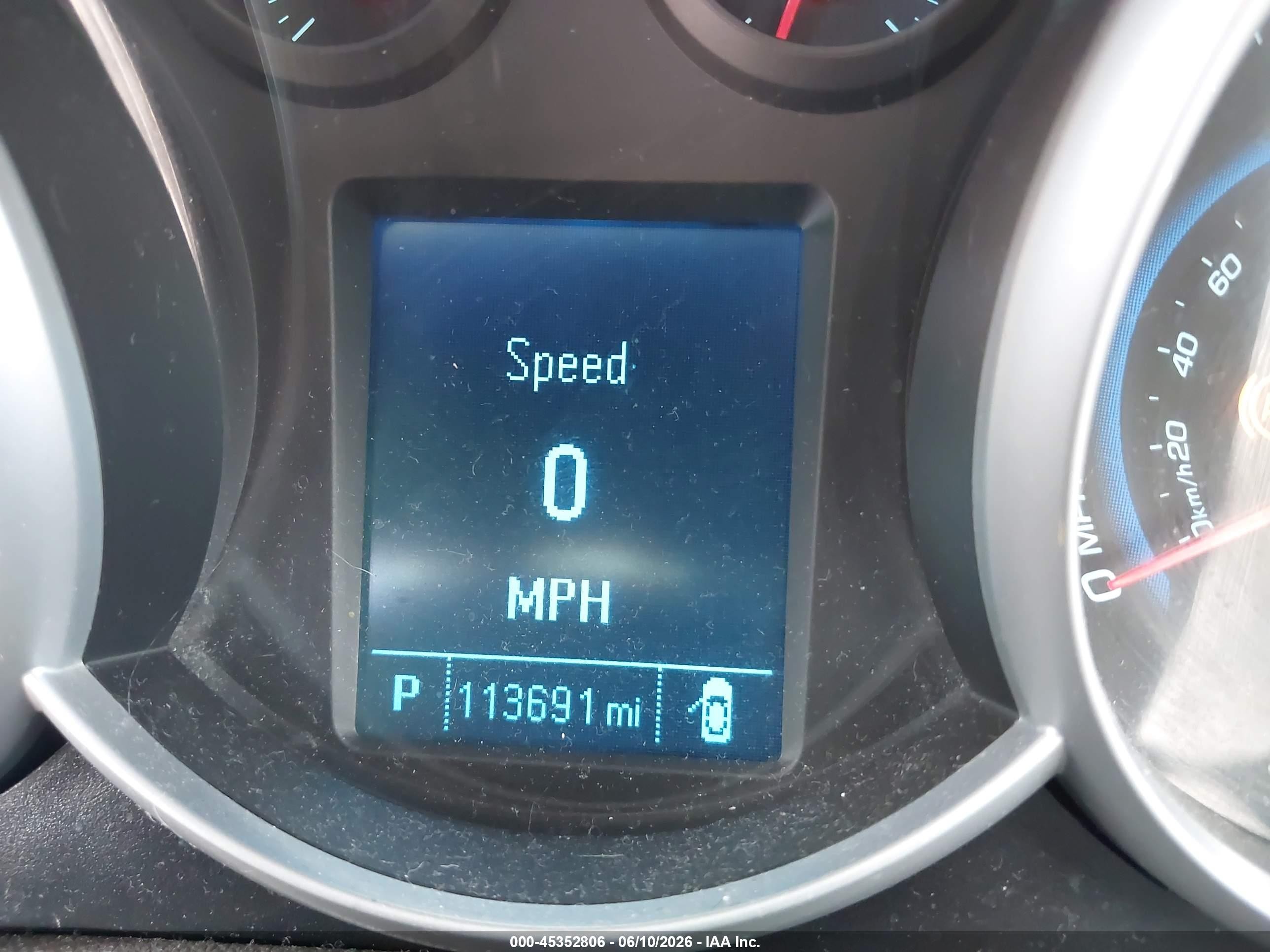 2012 Chevrolet Cruze 1lt Light Blue vin: 1G1PF5SC8C7348943