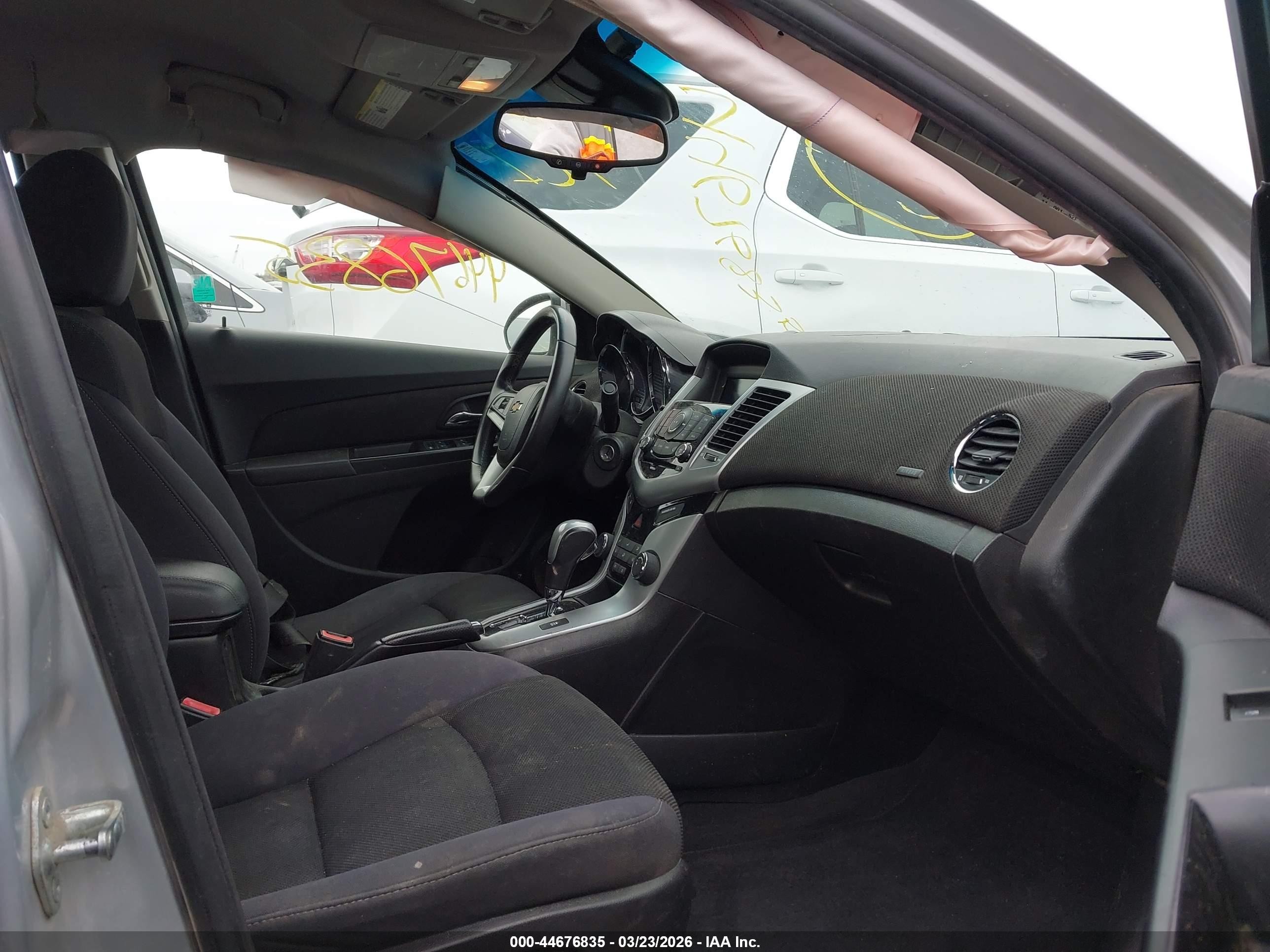 2012 Chevrolet Cruze 1lt Silver vin: 1G1PF5SC8C7389380