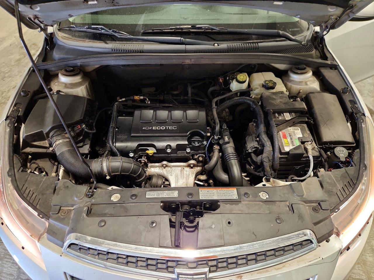 2012 Chevrolet Cruze Lt Silver vin: 1G1PF5SC8C7401205