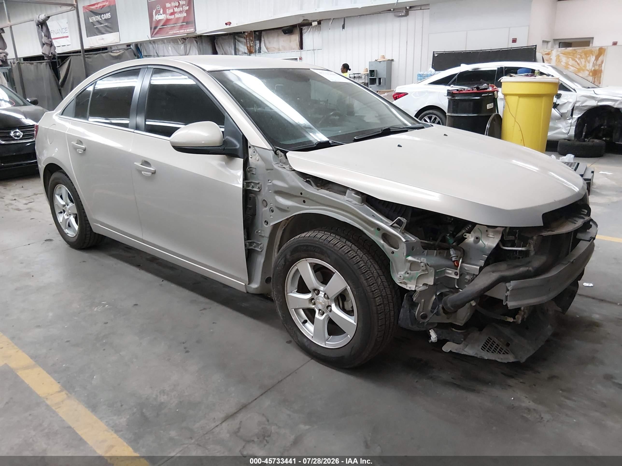 2012 Chevrolet Cruze 1lt Gold vin: 1G1PF5SC9C7122832