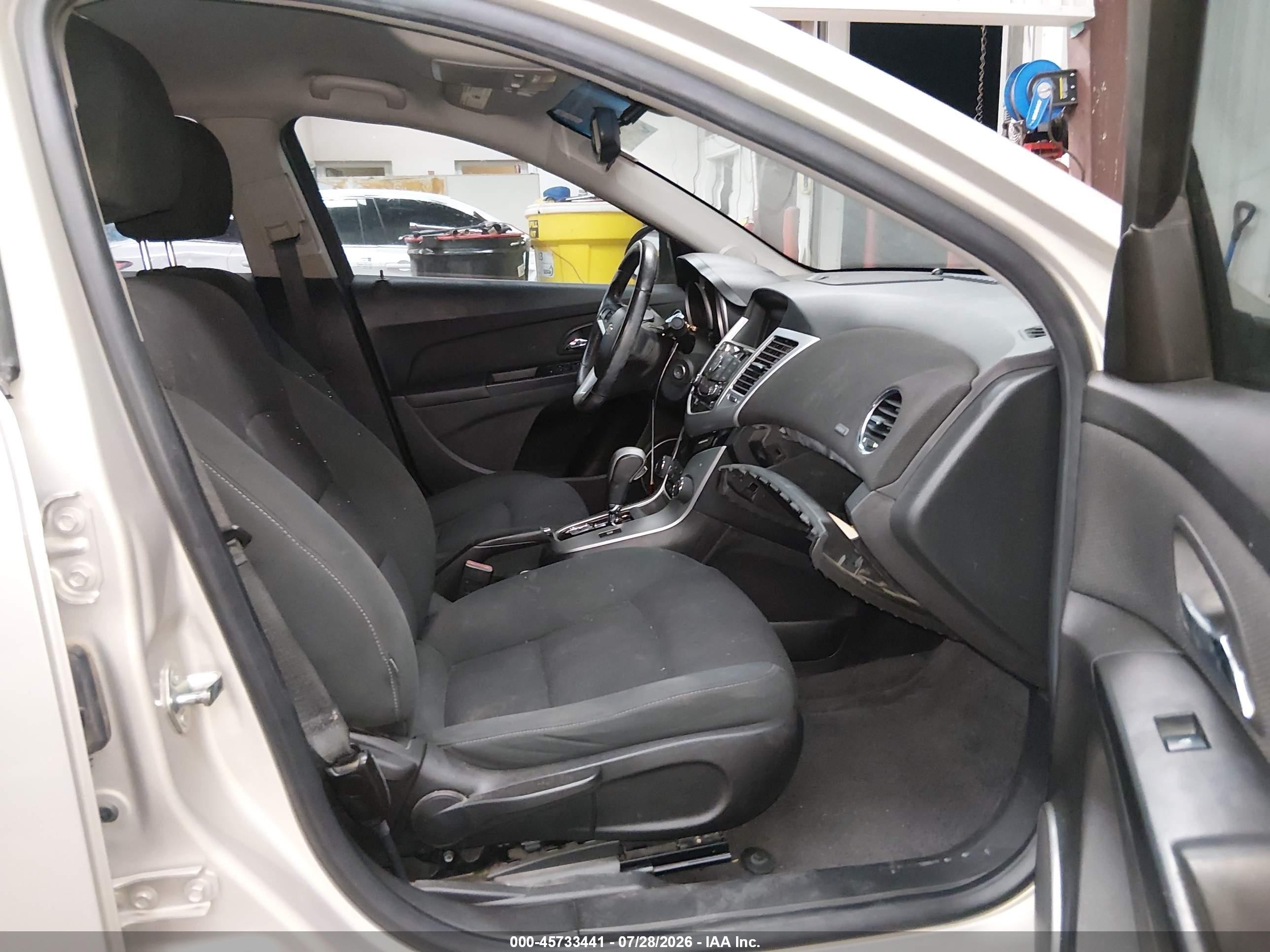 2012 Chevrolet Cruze 1lt Gold vin: 1G1PF5SC9C7122832