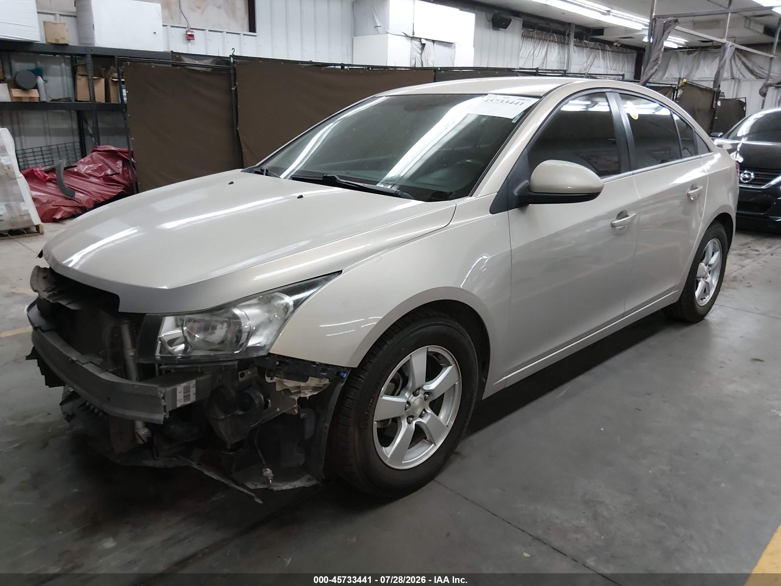 2012 Chevrolet Cruze 1lt Gold vin: 1G1PF5SC9C7122832