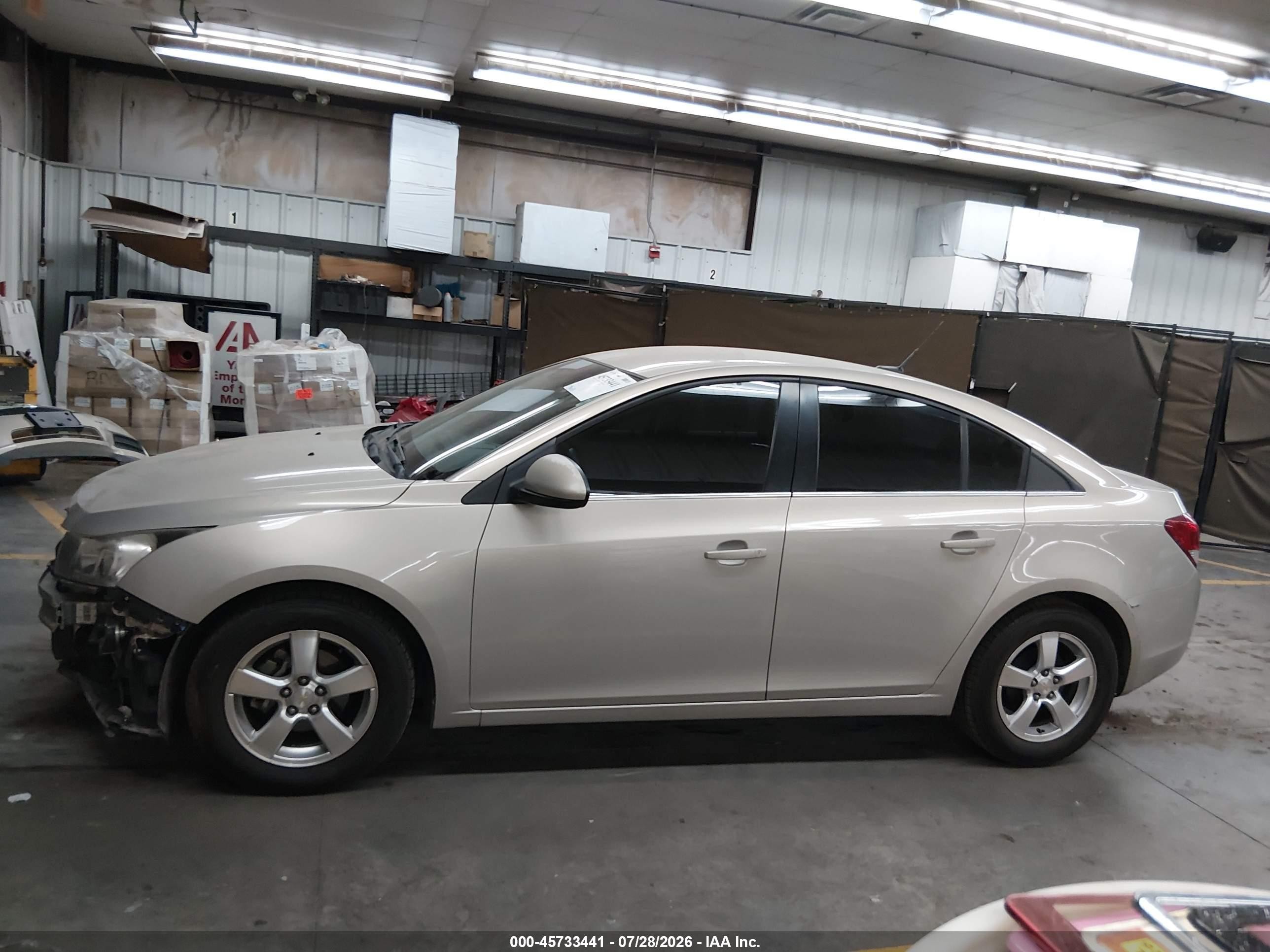 2012 Chevrolet Cruze 1lt Gold vin: 1G1PF5SC9C7122832