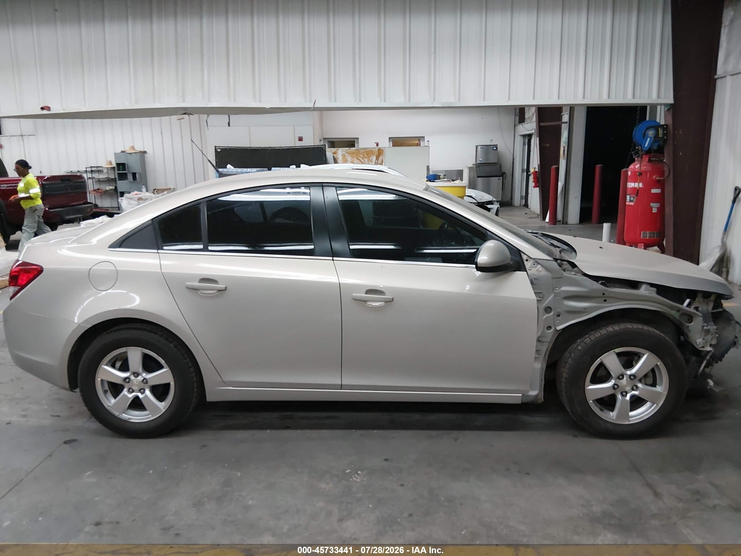 2012 Chevrolet Cruze 1lt Gold vin: 1G1PF5SC9C7122832