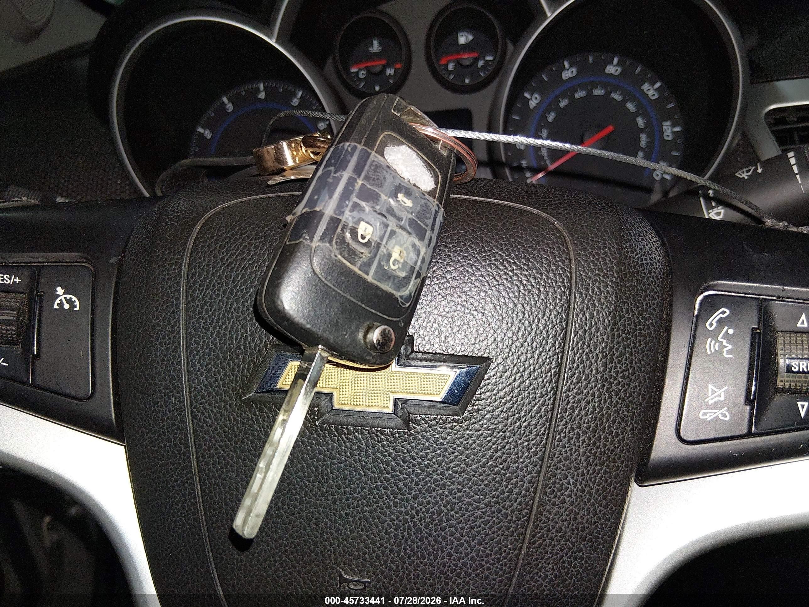 2012 Chevrolet Cruze 1lt Gold vin: 1G1PF5SC9C7122832